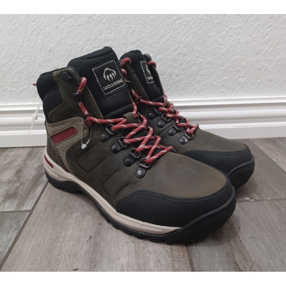 Wolverine Chisel 6" Waterproof Safety Toe Work Boots W231048 Men's 9.5 Leather